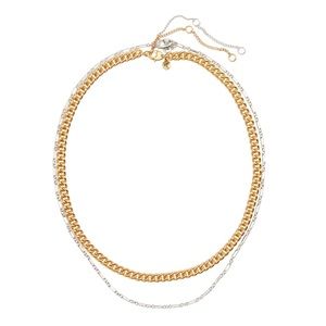 MADEWELL Set of 2 Mixed Metal Chains